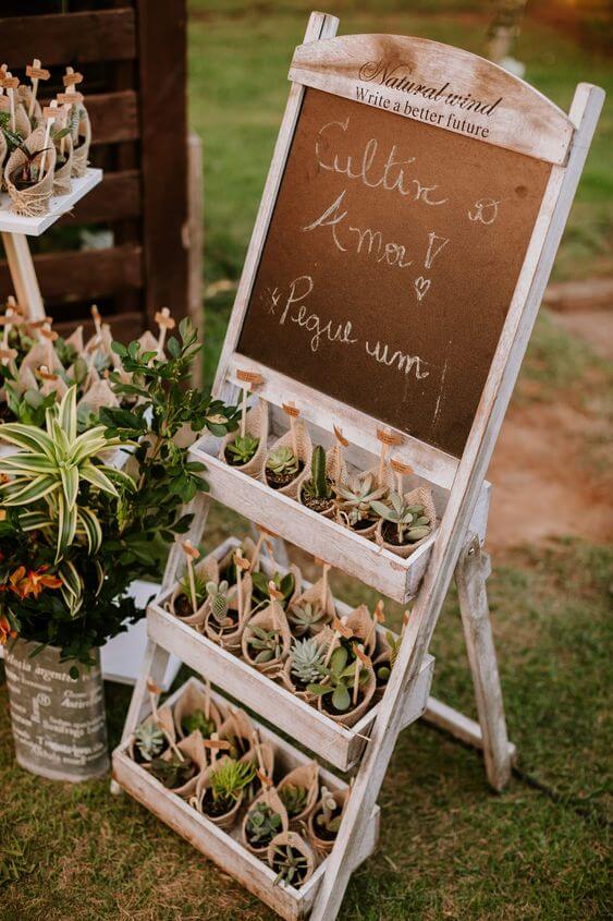 5 ideias para decoração de casamento sem flores