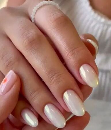 unhas de noiva para o casamento: Minimalismo Chic